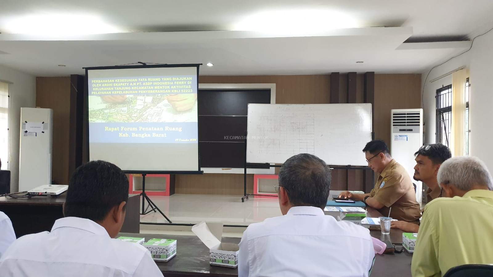 Pembahasan Rencana Pembangunan Sarpras melalui OSS